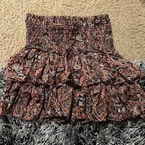 Reset mini smocked skirt size medium